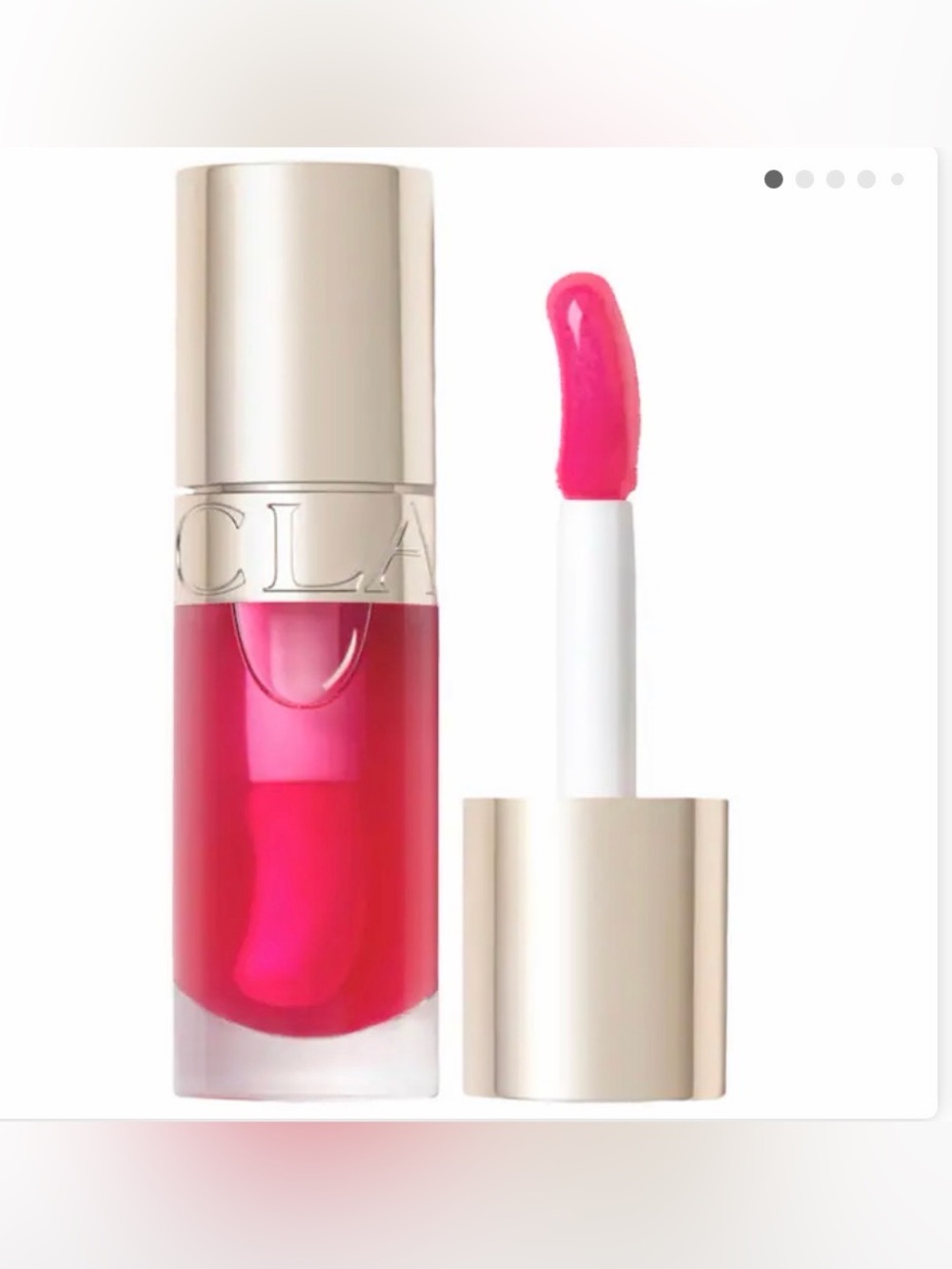 BNIB Clarins 04 Lip Comfort Oil - Pitaya